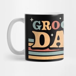 Groovy Dad 1970's Hippie Retro Vintage Fathers Day Mug